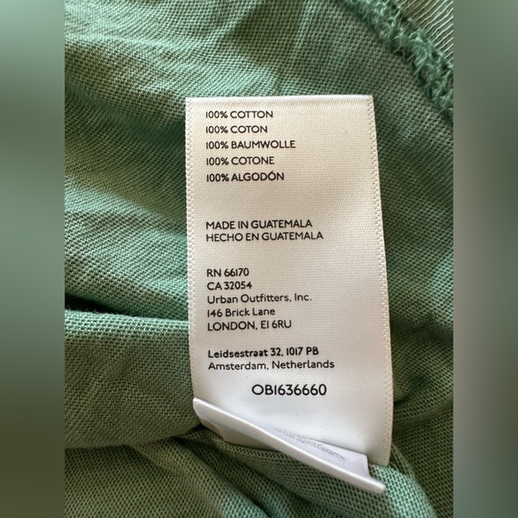 NWT FREE PEOPLE Dylan Tee / White Spruce Large - Picture 9 of 10